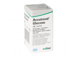 Imagen del producto Accutrend glucosa 25 tiras