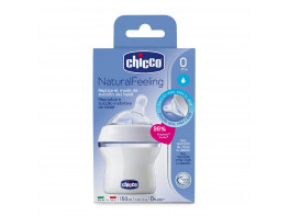 Imagen del producto Chicco Natural Feeling biberón silicona flujo normal 150ml