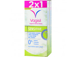 Imagen del producto Vagisil higiene íntima diaria sensitive pack 2x250ml