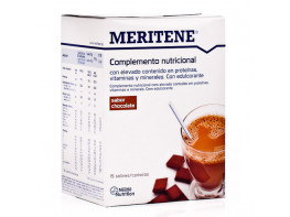 Imagen del producto Meritene en Polvo de Chocolate con 15 sobres de 30 gr.