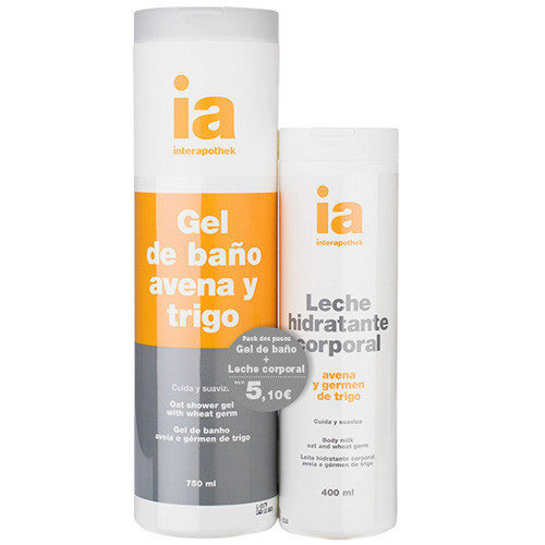 Imagen de Interapothek pack gel avena+leche avena