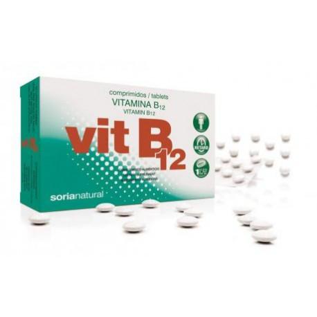 Imagen de Soria Natural Vitamina b12 48 comp retard 200mg