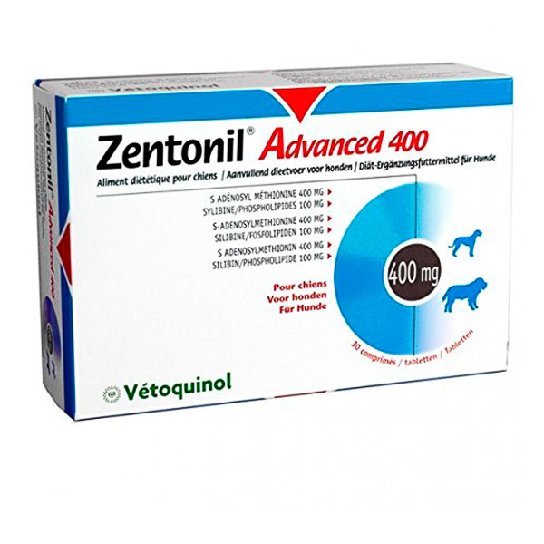 Imagen de Vetoquinol Zentonil advance 400 30 comprimidos vetoquinol