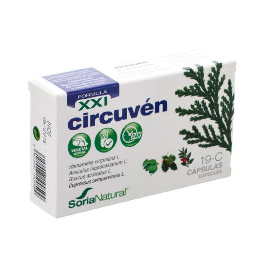 Imagen de CIRCUVEN 19-C 30 CAPS LIB.PROL.    SORIA