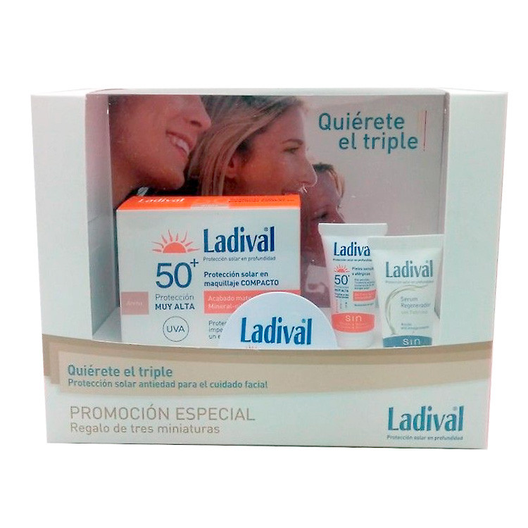 Imagen de Ladival maquillaje compactto 50+ arena