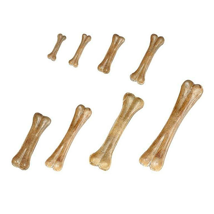 Imagen de Biozoo hueso prensado de cuero 17 cm granel 20 uds