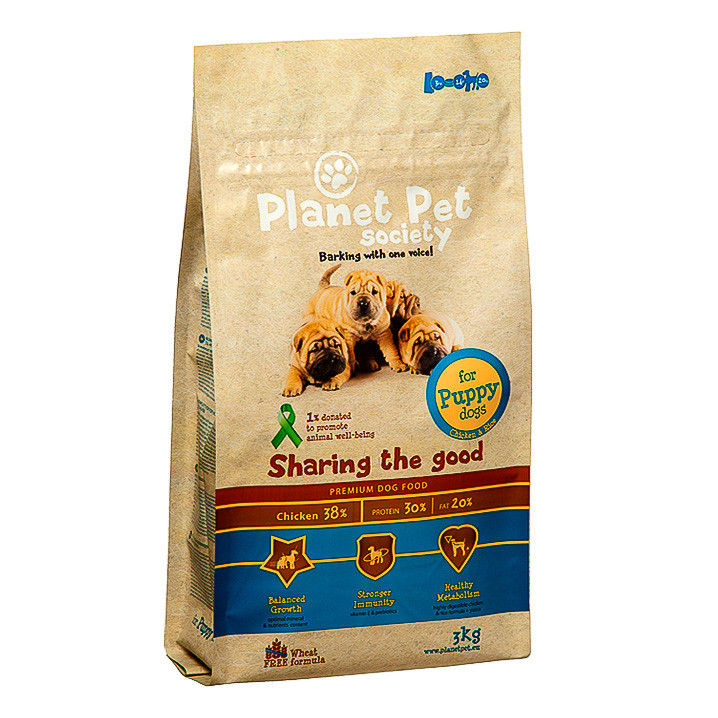 Imagen de Planet Pet puppy pollo y arroz 3kg