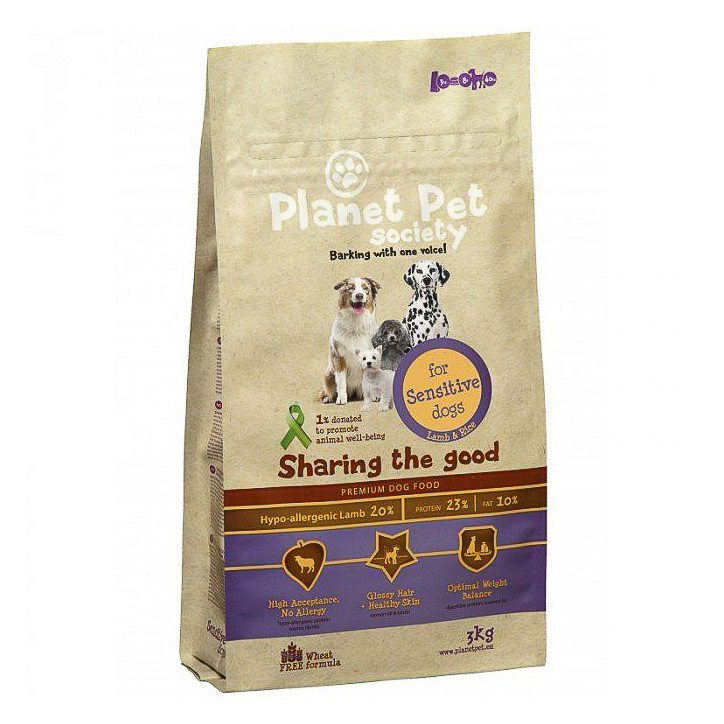 Imagen de Planet Pet sensitive cordero y arroz 3kg