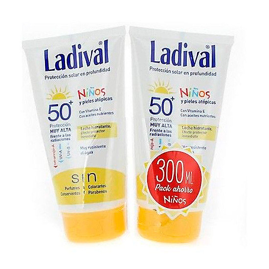 Imagen de Ladival niños fps 50+ 150ml pack 2ª 50%