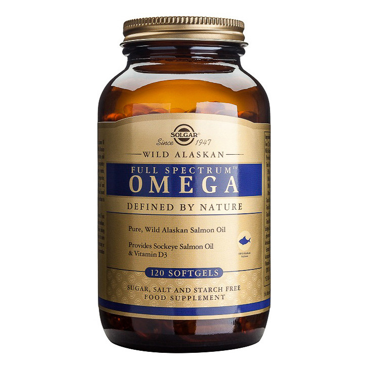 Imagen de Solgar Full spectrum omega 120 cápsulas