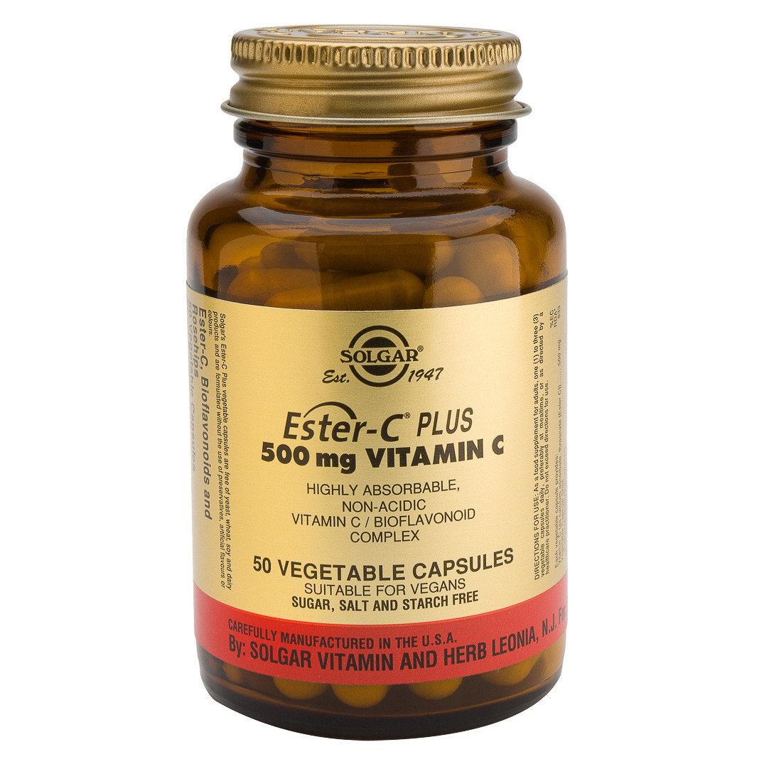 Imagen de Solgar ester-c plus 100 capsulas 500 mg