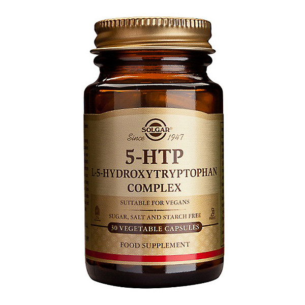 Imagen de Solgar Hidroxitriptofano 5-htp 30 cápsulas