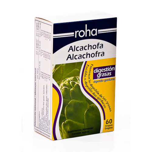 Imagen de ROHA ALCACHOFA 60 GRAGEAS