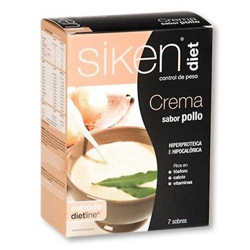 Imagen de SIKENDIET CREMA POLLO 7 SOBRES