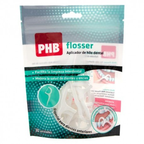 Imagen de Aplicador hilo dental phb desechable 12 uds