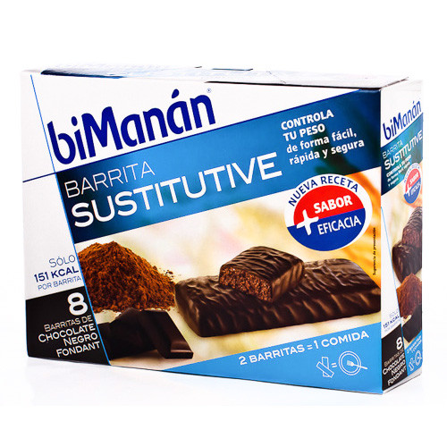 Imagen de BIMANAN BARRITAS CHOCOLATE FONDANT 8UDS