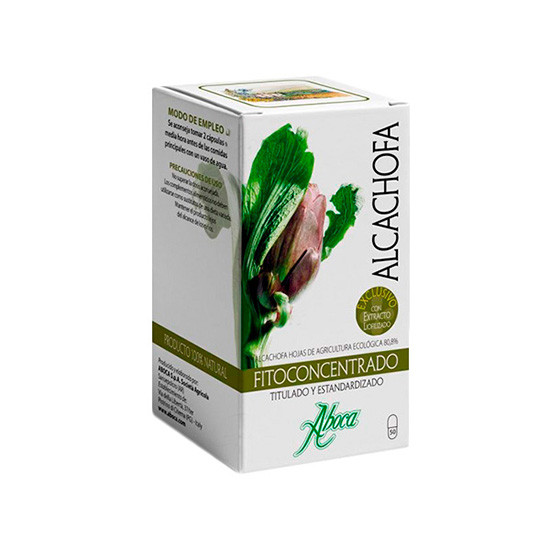 Imagen de Aboca fitoconcentrado alcachofa 500mg 50cápsulas
