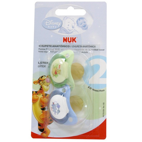 Imagen de Nuk Nukete chupete látex Disney talla 2 2 uds