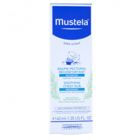 Imagen de Mustela bálsamo pectoral reconfort 40ml