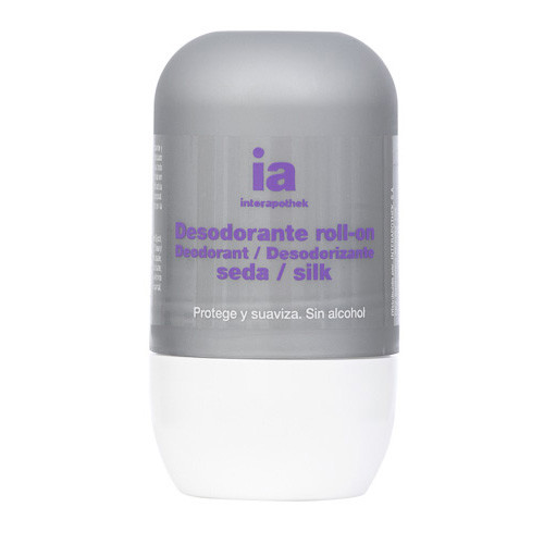 Imagen de Interapothek desodorante roll-on seda sin alcohol 75ml