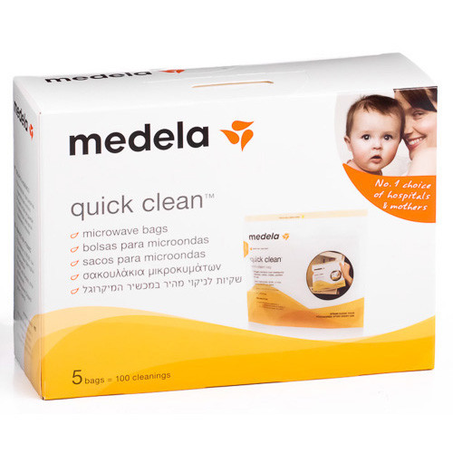 Imagen de Medela Bolsas de esterilización para microondas 5uds