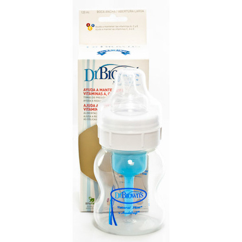 Imagen de Dr.Brown's biberón boca ancha verde 1 150ml