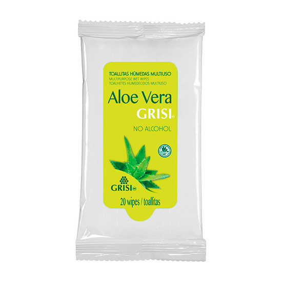 Imagen de GRISI ALOE VERA TOALLITAS MULTIUSO 20UDS