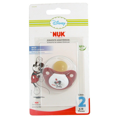 Imagen de Nuk Nukete chupete látex Mickey talla 2
