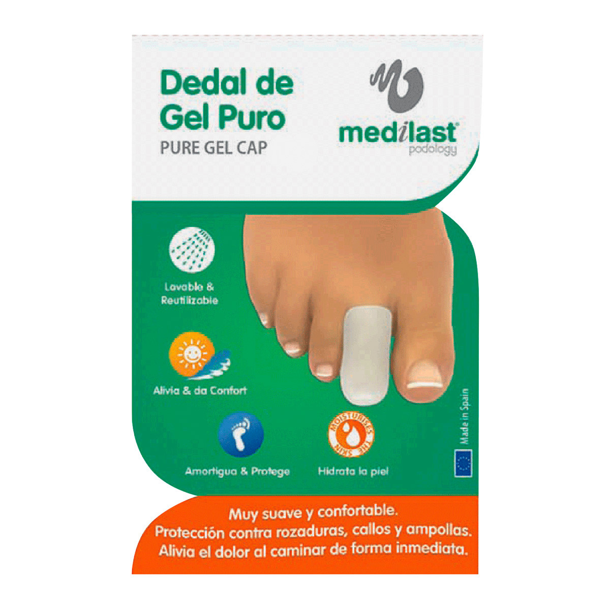 Imagen de Medilast dedal de gel puro talla grande