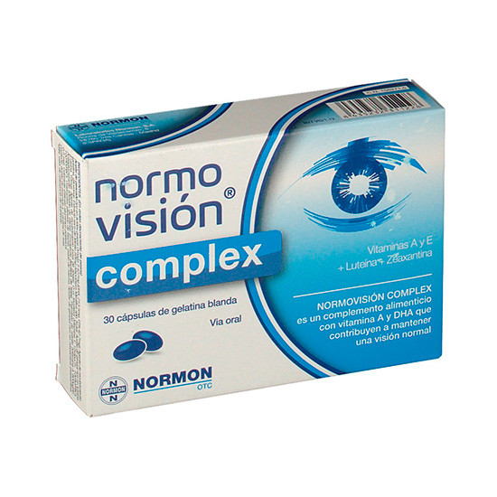 Imagen de Normovision complex 30 capsulas