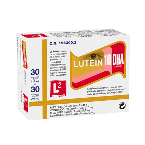 Imagen de Lutein 10 dha 30+30 capsulas