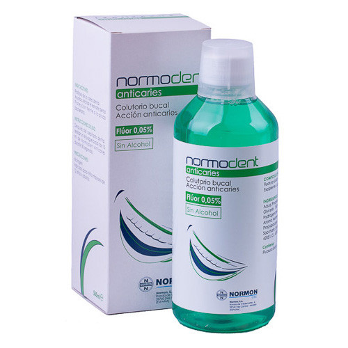 Imagen de NORMODENT ANTICARIES COLUTORIO 500ML