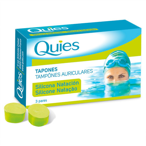 Imagen de QUIES TAPONES DE OIDO SILIC. NATACION 6U