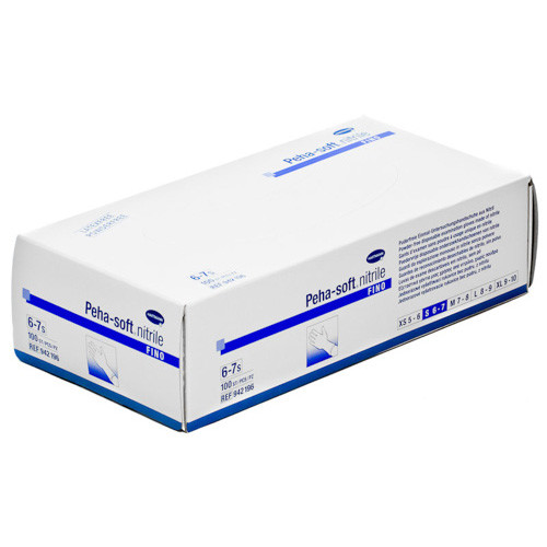Imagen de Peha-Soft Guantes Nitrilo Talla S 100u