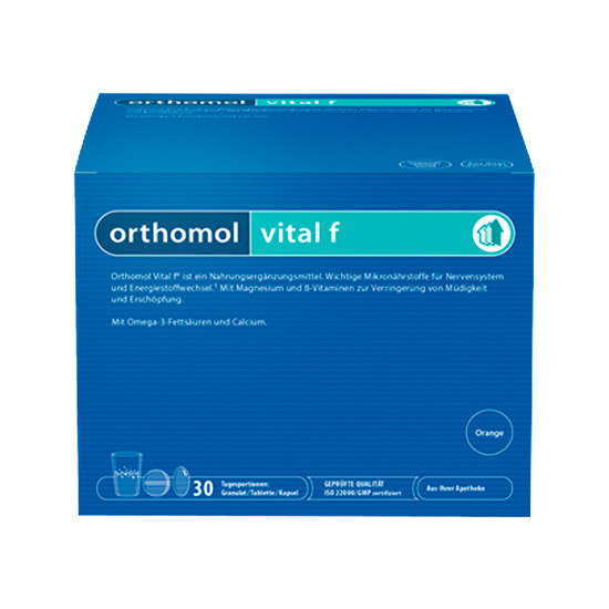 Imagen de Orthomol vital f 15 sobresganulado