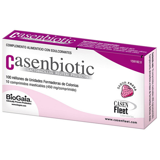 Imagen de Casenbiotic Fresa 10 comprimidos