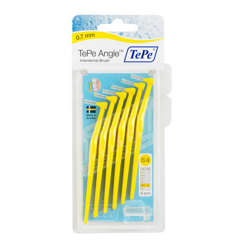 Imagen de TEPE ANGLE 0,7 MM AMARILLO 6 UDS