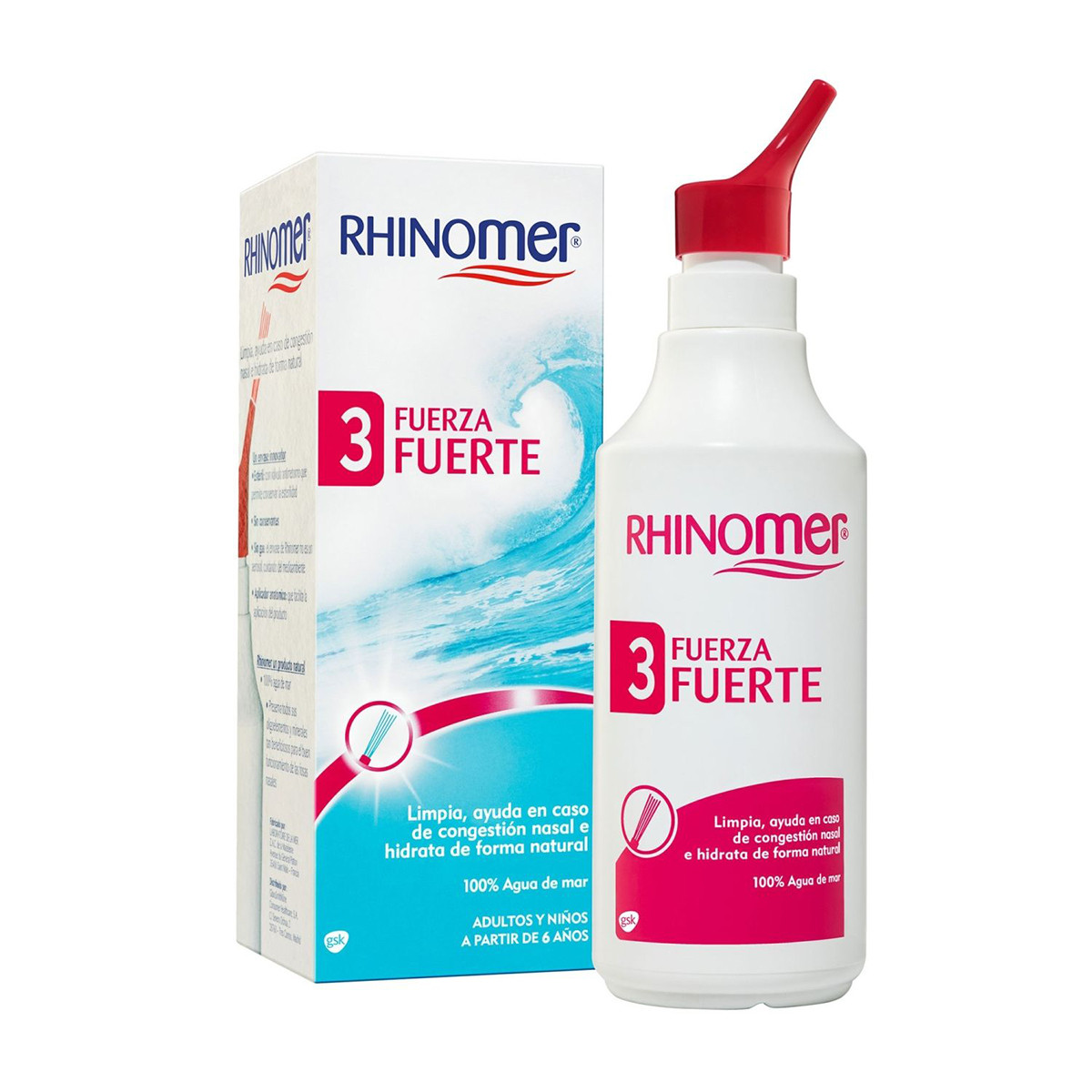 Imagen de RHINOMER FUERZA 3 FUERTE 180 ML