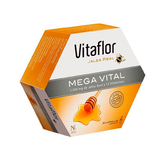 Imagen de Prim Vitaflor mega Prim Vital 20 viales