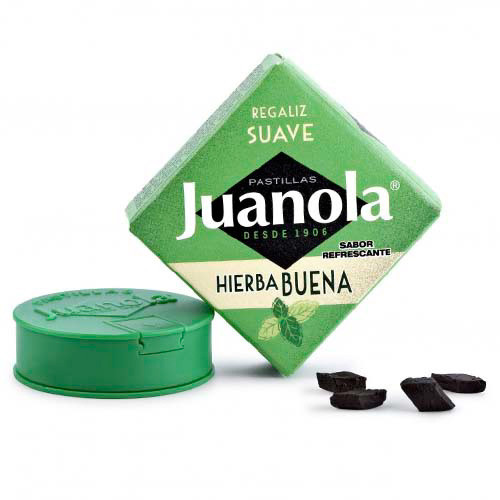 Imagen de Juanola pastillas hierbabuena 6 gr