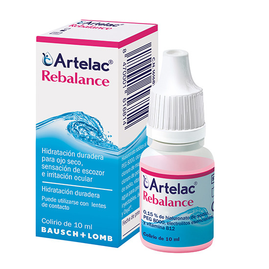 Imagen de Artelac Rebalance colirio ojo seco 10ml