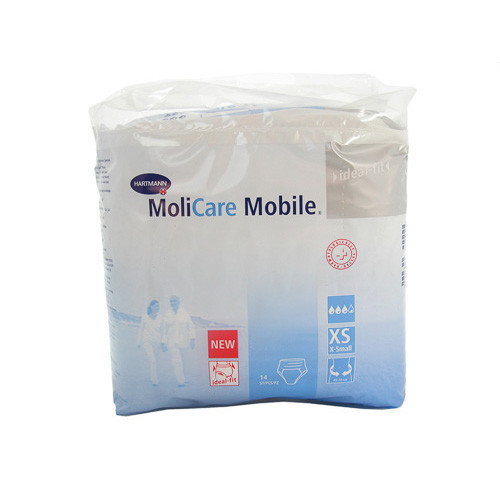 Imagen de Molicare Premium Mobile 6 gotas Talla XS 14u