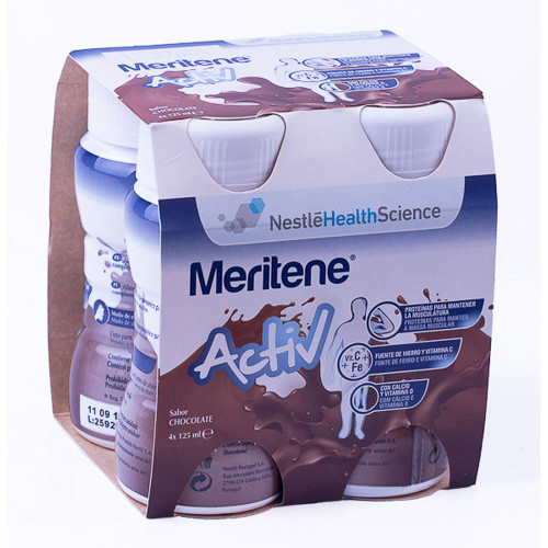 Imagen de Meritene drink chocolate 4 x 125 ml