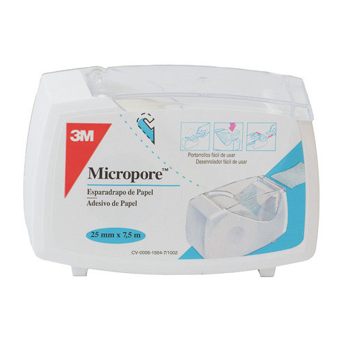 Imagen de ESPARADRAPO MICROPORE BLANCO 7,5X2,5 POR