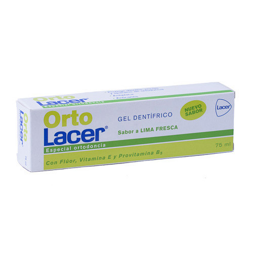 Imagen de ORTOLACER GEL DENTIFRICO LIMA FRESCA 75M