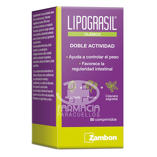 Imagen de LIPOGRASIL 50 COMPRIMIDOS