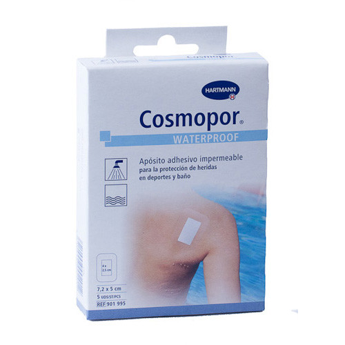 Imagen de Cosmopor waterproof 7,2cmx5cm 5u