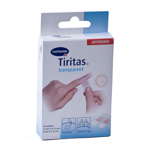 Imagen de Tiritas transparentes 20u