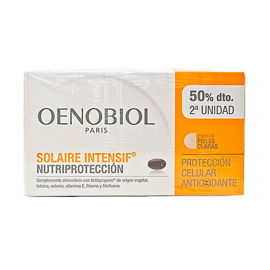 Imagen de Oenobiol solar intensivo piel sensible 30 cápsulas