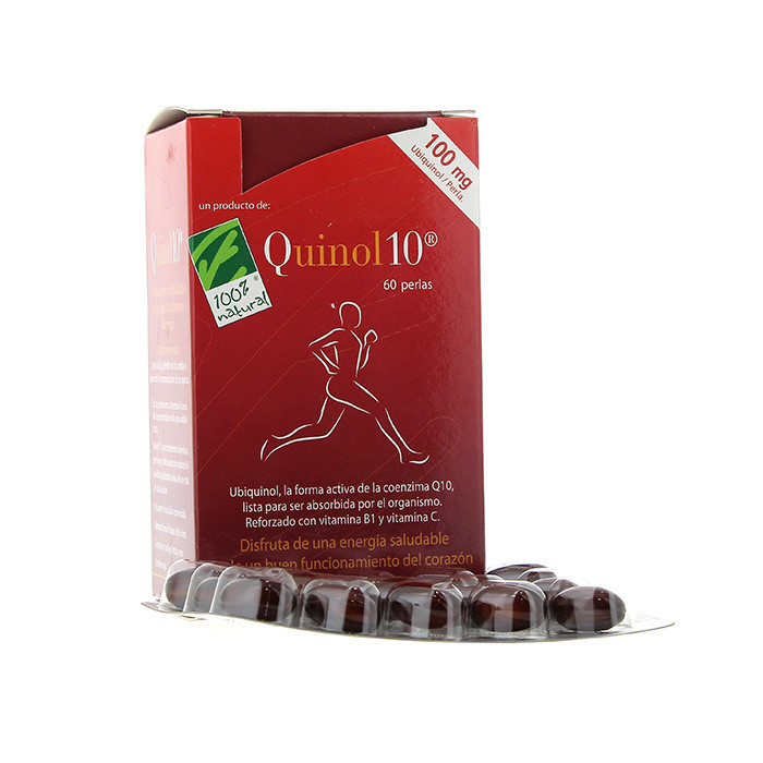 Imagen de QUINOL-10  60 PERLAS 100MG  100% NATURAL